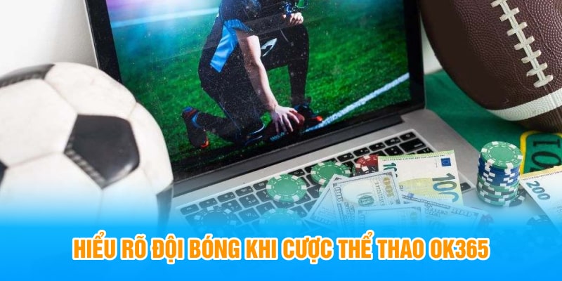 Hiểu rõ đội bóng khi cược thể thao OK365